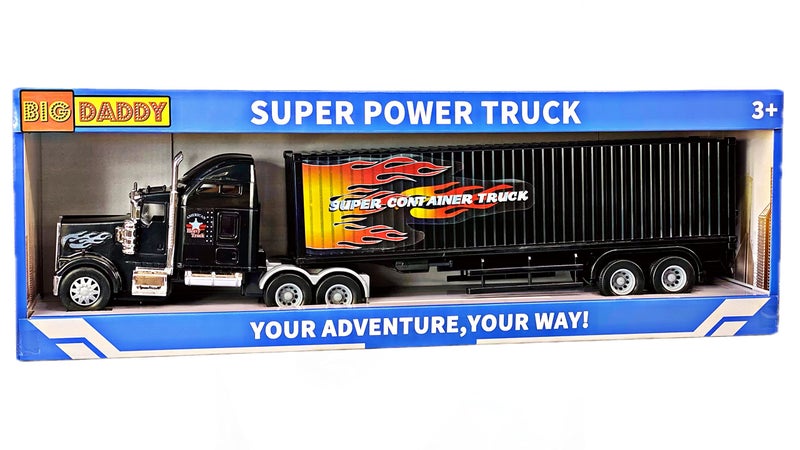 Big Daddy Heavy Duty Tractor Trailer Cargo Transporter with Cargo Hold - Image 2